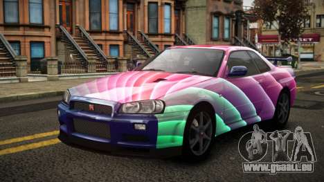 Nissan Skyline R34 Erxah S10 pour GTA 4