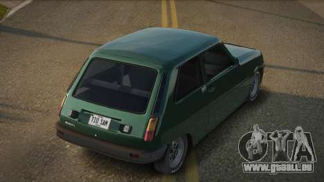 Renault 5 72th für GTA San Andreas