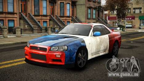 Nissan Skyline R34 Erxah S12 pour GTA 4