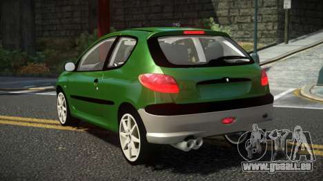 Peugeot 206 Poboh für GTA 4