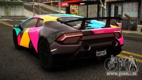 Lamborghini Huracan Nerael S9 pour GTA 4