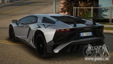 Lamborghini Aventador SV V1.0 für GTA San Andreas