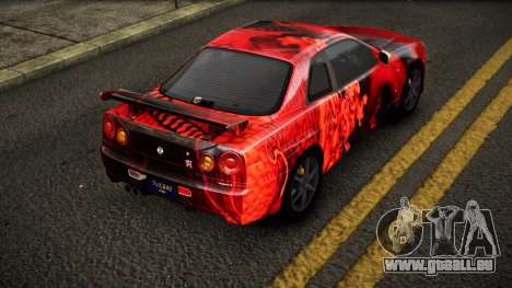 Nissan Skyline R34 Erxah S1 pour GTA 4