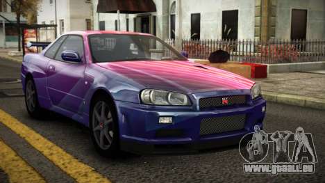 Nissan Skyline R34 Erxah S10 pour GTA 4