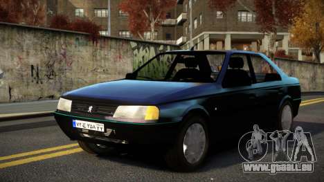 Peugeot 405 Nuwcapali pour GTA 4