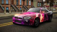 Nissan Skyline R34 Erxah S9 pour GTA 4