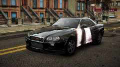 Nissan Skyline R34 Erxah S11 für GTA 4