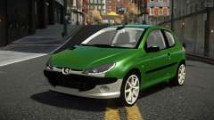 Peugeot 206 Poboh für GTA 4