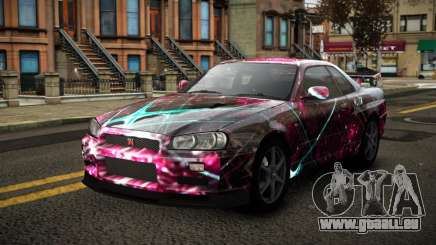 Nissan Skyline R34 Erxah S6 pour GTA 4