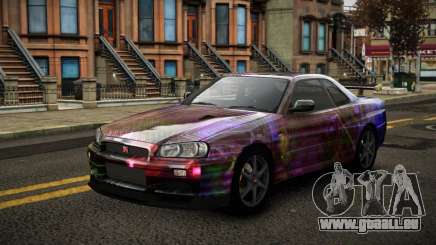 Nissan Skyline R34 Erxah S3 pour GTA 4