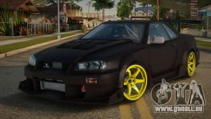 Nissan Skyline R34 Analber pour GTA San Andreas