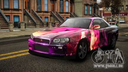 Nissan Skyline R34 Erxah S9 pour GTA 4