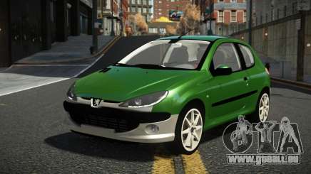 Peugeot 206 Poboh für GTA 4