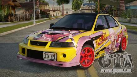 Mitsubishi Lancer Evolution VI GSR 99th für GTA San Andreas