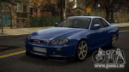Nissan Skyline R34 Doofe pour GTA 4