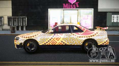 Nissan Skyline R34 Selyn S11 für GTA 4