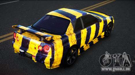 Nissan Skyline R34 Selyn S14 für GTA 4