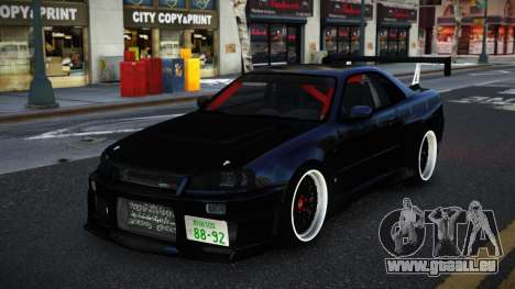 Nissan Skyline R34 Kuwmum für GTA 4