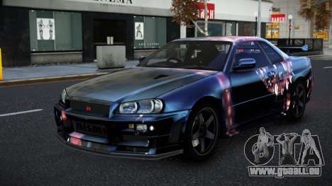 Nissan Skyline R34 Selyn S4 für GTA 4