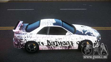 Nissan Skyline R34 Selyn S2 für GTA 4
