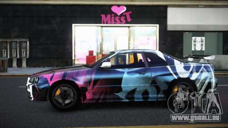 Nissan Skyline R34 Selyn S12 pour GTA 4