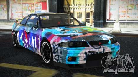 Nissan Skyline R33 Ronse S14 pour GTA 4