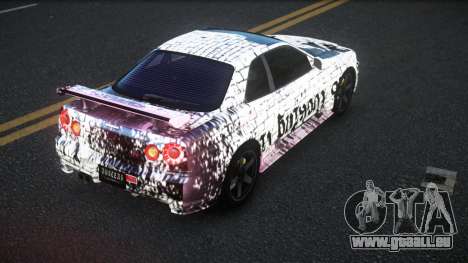 Nissan Skyline R34 Selyn S2 für GTA 4