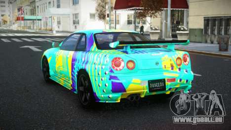 Nissan Skyline R34 Selyn S6 für GTA 4