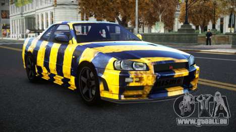 Nissan Skyline R34 Selyn S14 für GTA 4