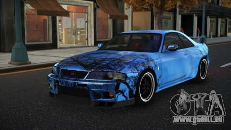 Nissan Skyline R33 Nala S3 pour GTA 4