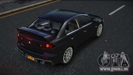 Mitsubishi Lancer Evolution X Bumuyajoq pour GTA 4