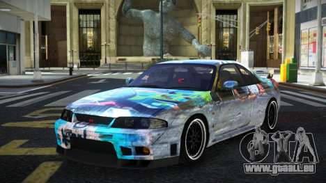 Nissan Skyline R33 Ronse S14 pour GTA 4