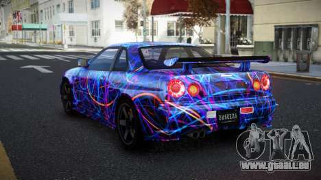 Nissan Skyline R34 Selyn S5 für GTA 4