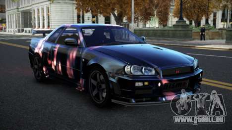 Nissan Skyline R34 Selyn S4 für GTA 4