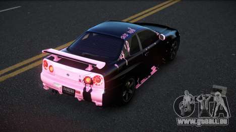 Nissan Skyline R34 Selyn S13 pour GTA 4