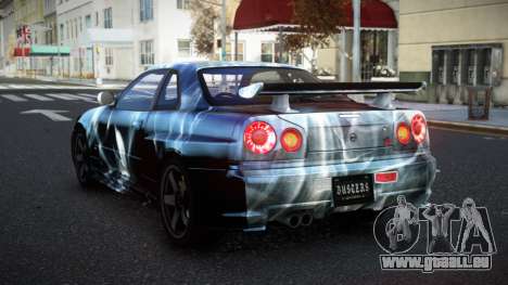 Nissan Skyline R34 Selyn S7 pour GTA 4