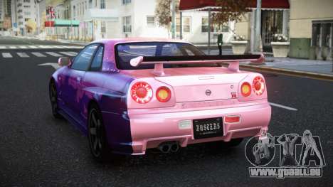 Nissan Skyline R34 Selyn S10 pour GTA 4