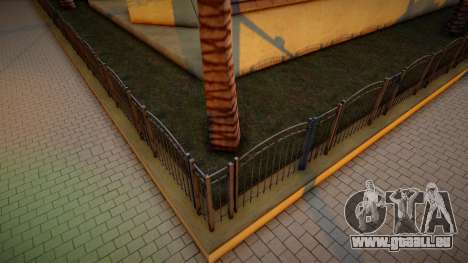 3D HD Metallzaun (aktualisiert) für GTA San Andreas