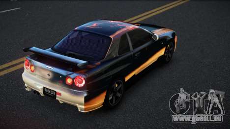 Nissan Skyline R34 Selyn S3 pour GTA 4