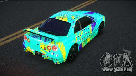 Nissan Skyline R34 Selyn S6 für GTA 4