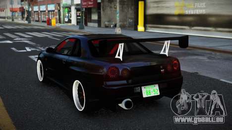 Nissan Skyline R34 Kuwmum für GTA 4