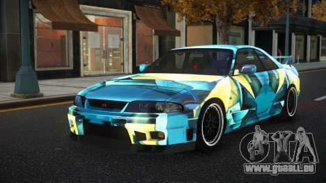 Nissan Skyline R33 Nala S1 für GTA 4