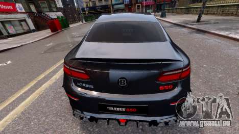 Mercedes w213 Coupe Brabus pour GTA 4