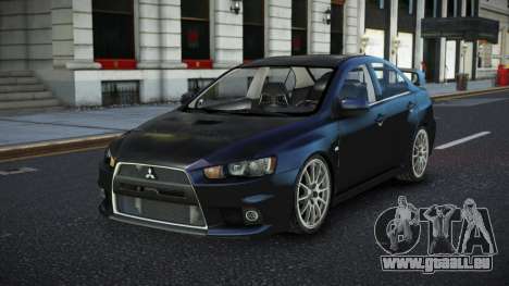 Mitsubishi Lancer Evolution X Bumuyajoq pour GTA 4