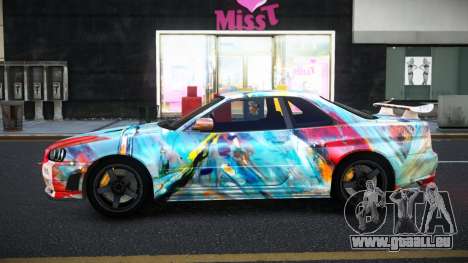 Nissan Skyline R34 Selyn S9 pour GTA 4