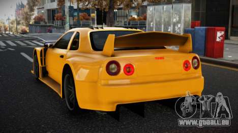 Nissan Skyline R34 Lowewat für GTA 4