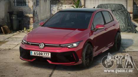 2025 Volkswagen Golf R Black Edition für GTA San Andreas