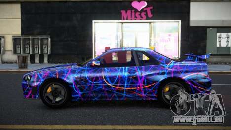 Nissan Skyline R34 Selyn S5 für GTA 4