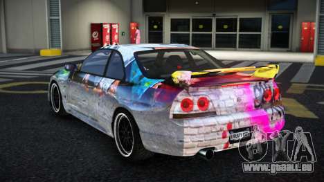 Nissan Skyline R33 Ronse S14 pour GTA 4