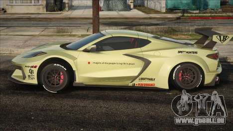Chevrolet Corvette C8 Liberty Walk Silhoutte Wor für GTA San Andreas